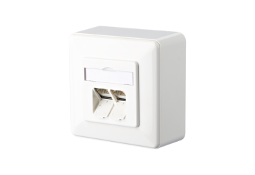 1307380002-I  E-DAT C6 2 Port AP reinweiß