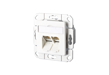 1307381102-I  E-DAT C6 2 Port UPk reinweiß