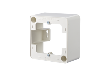 130829-4302-I Aufputzrahmen 85 x 85 x 43 mm - 1fach, reinweiß