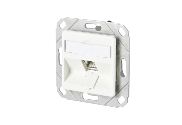 130B11D11102-E  C6Amodul 1 Port 180°M UPk reinweiß