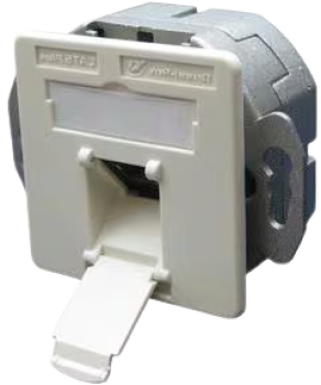 18870NB Brand-Rex 18870NB WAEG6V 8 EKR/EK Kat.6, 1-fach - reinweiß