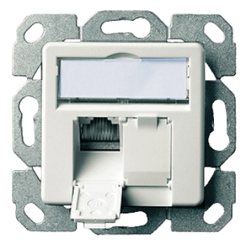 J00020A0500  Datendose AMJ45 2xRJ45 Cat6A, UP