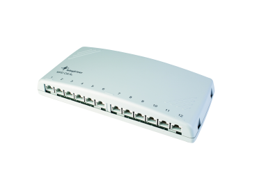 J02022A0053  Mini Verteiler AP Cat6a 12 Port