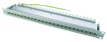J02023A0050  19 Zoll Patchfeld Kat6a 24 Port