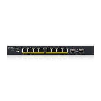 NZY1900-10HP  8-port GbE Smart Managed PoE Switch with GbE Uplink