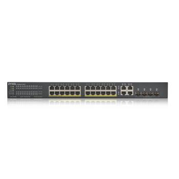 NZY1920-24HP  24-Port GbE PoE Smart Managed Switch mit 4 GbE Uplink