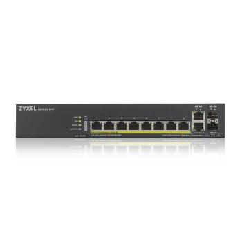 NZY1920-8HPv2  8-Port GbE PoE Smart Managed Switch mit 2 GbE Uplink