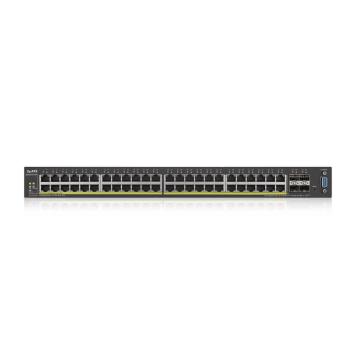 NZY3700-48HP  48-port GbE Layer 3 Access PoE Switch with 10GbE Uplink