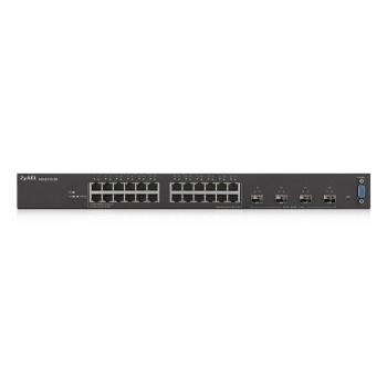 NZYX2210-28  24-port GbE Layer 3 Access Switch mit 10GbE Uplink