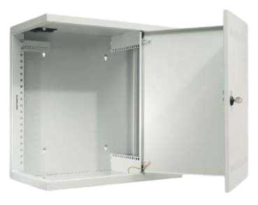 Preview: NRECW-731700  19'' Wandgehäuse vertikal 4HE 1teilig 600x600x245 16 kg