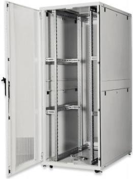 Preview: NRECS-6261B-GD  19'' Serverschrank 26 HE mit Glastür 1340x600x1000