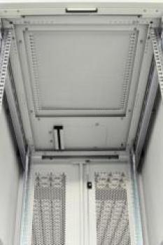 Preview: NRECS-6261B-GD  19'' Serverschrank 26 HE mit Glastür 1340x600x1000