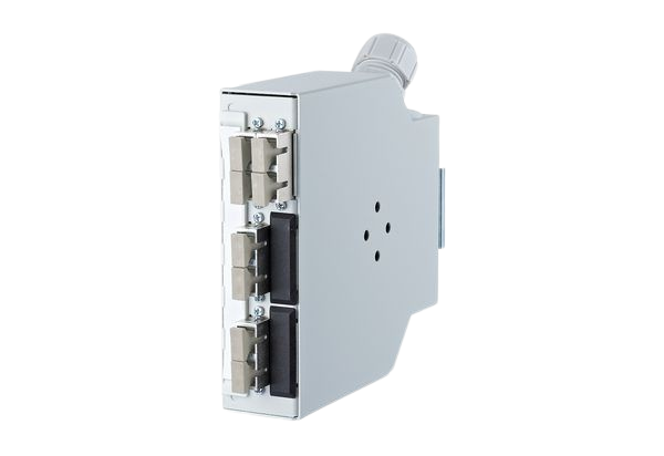 150240C20410-E  OpDAT REGplus 4xSC-Duplex MM mit Crimpspleißhalter