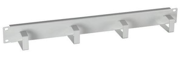 NREC-VP1S  Kabelführungspanel 1HE 4 Ösen aus Stahl