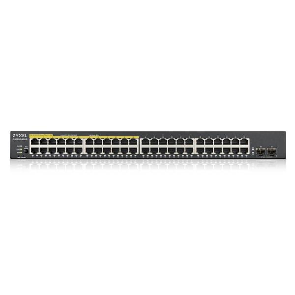 NZY1900-48HP  48-port GbE Smart Managed PoE Switch with GbE Uplink