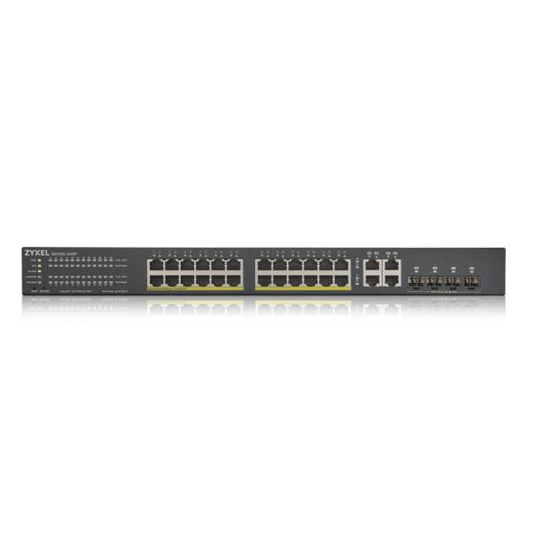 NZY1920-24HP  24-Port GbE PoE Smart Managed Switch mit 4 GbE Uplink