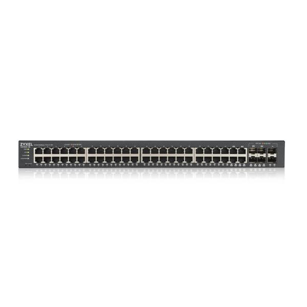 NZY1920-48  Smart Managed Switch mit 44 GbE-Anschlüssen und 6 GbE-Uplink 4x Combo SFP