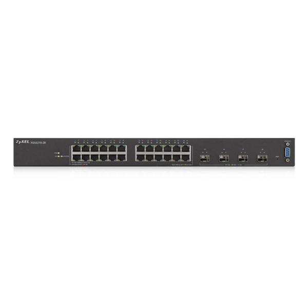 NZYX2210-28  24-port GbE Layer 3 Access Switch mit 10GbE Uplink