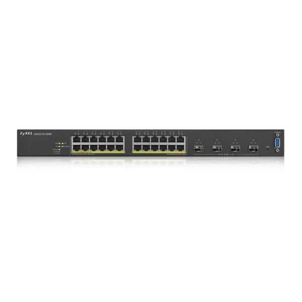 NZYX2210-28HP  24-port GbE L3 Access PoE Switch with 10GbE Uplink