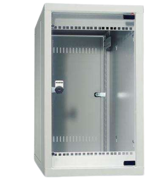 NRECW-731800  19'' Wandgehäuse vertikal 6HE 1teilig 600x600x350 19 kg