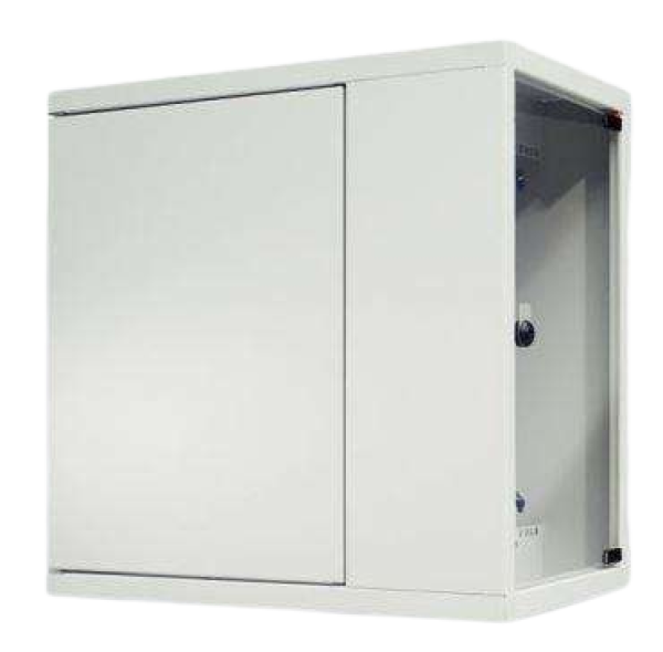 NRECW-731800  19'' Wandgehäuse vertikal 6HE 1teilig 600x600x350 19 kg