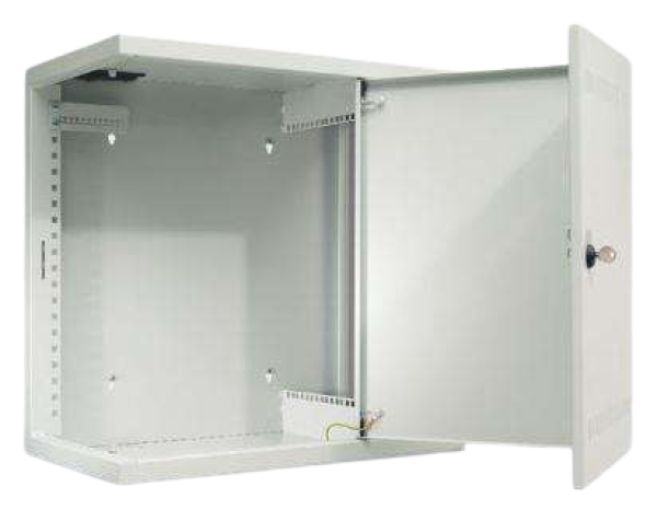 NRECW-731800  19'' Wandgehäuse vertikal 6HE 1teilig 600x600x350 19 kg