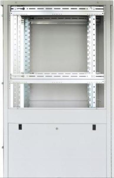 NRECS-6261B-GD  19'' Serverschrank 26 HE mit Glastür 1340x600x1000